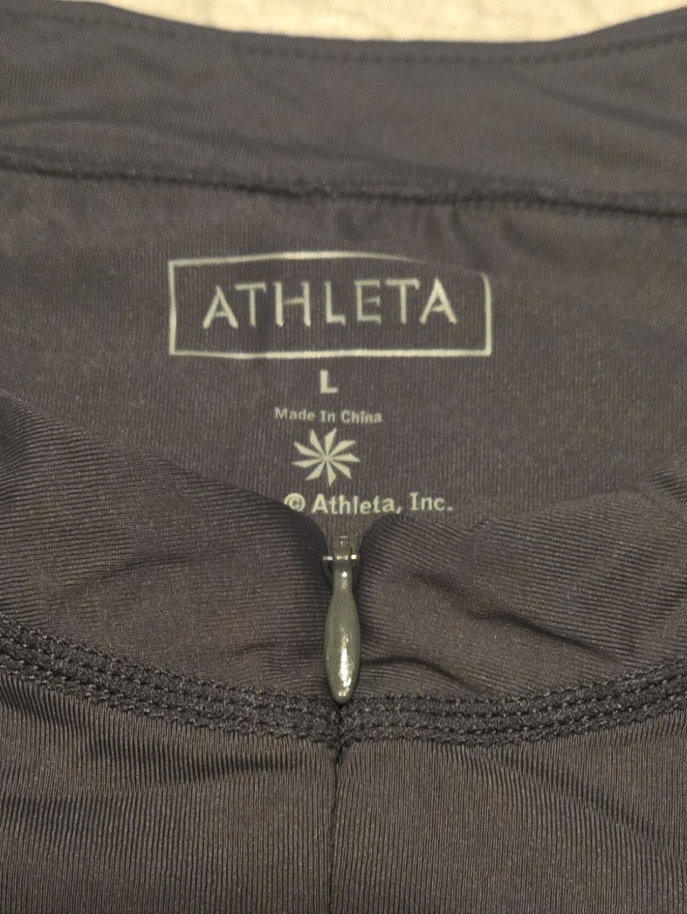 Athleta Grey Ruched Long-Sleeve Sheath Dress - Picture 10 of 13